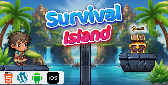 Survival Island - HTML5 Construct3 Game - CodeCanyon Item for Sale