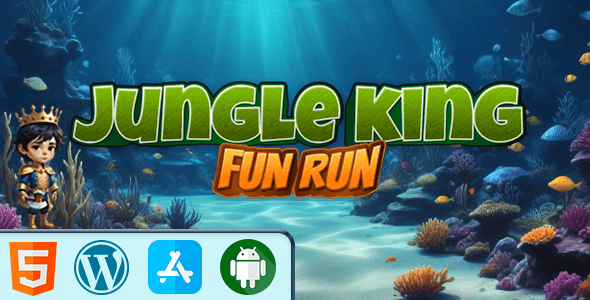 Jungle King Fun Run - HTML5 Construct3 Game - CodeCanyon Item for Sale