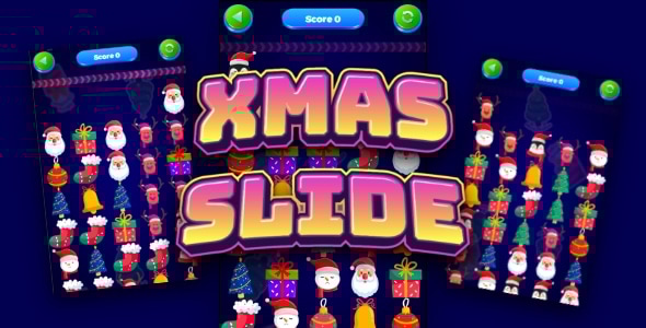 Christmas Slide - Cross Platform Puzzle Game - CodeCanyon Item for Sale
