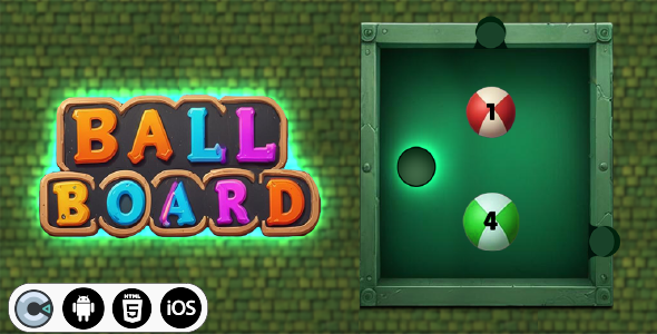 Ball Board - HTML5 Construct3 Game - CodeCanyon Item for Sale