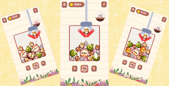 ZooZoo Merge - Html5 Game (Construct 3) - CodeCanyon Item for Sale