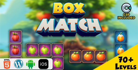 Box Match HTML5 Construct 3 Game - CodeCanyon Item for Sale