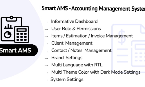 Smart AMS SaaS - Accounting Management System by smartwebinfotech ...