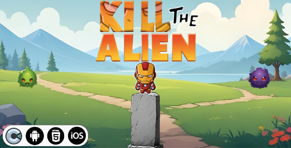 Kill The Alien Blast - HTML5 Construct3 Game - CodeCanyon Item for Sale