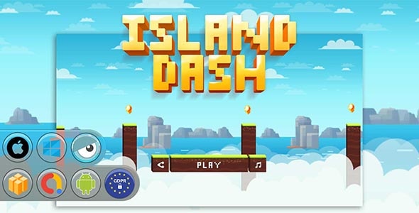 Island Dash Game Template - CodeCanyon Item for Sale