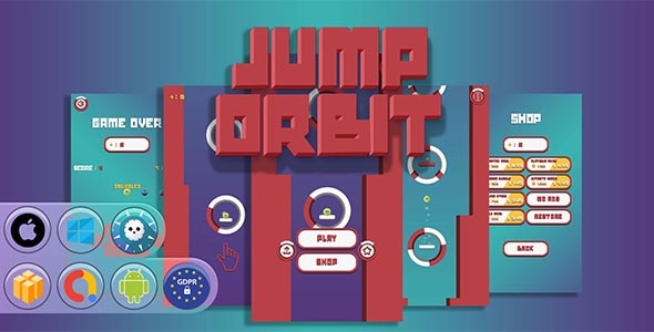 Jump Orbit Game Template - CodeCanyon Item for Sale
