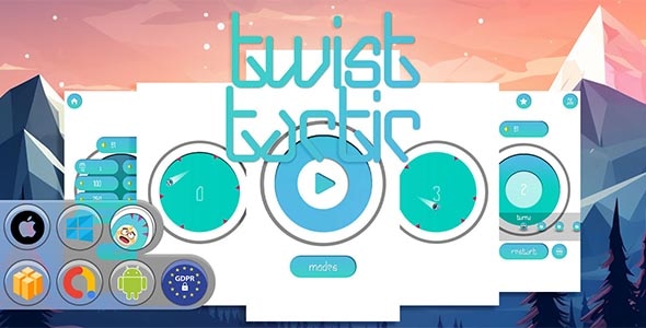 Twist Tactic Game Template - CodeCanyon Item for Sale