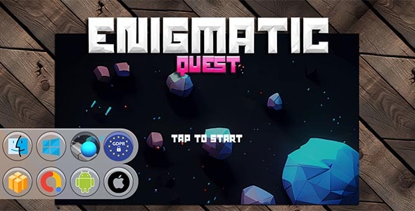 Enigmatic Quest Game Template - CodeCanyon Item for Sale