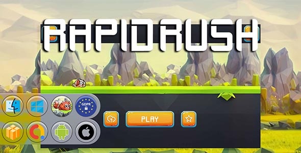 Rapid Rush Game Template - CodeCanyon Item for Sale