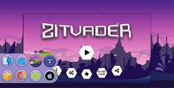 Zitvader Game Template - CodeCanyon Item for Sale