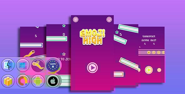 Emoji High Game Template - CodeCanyon Item for Sale