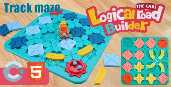 Logical Road Builder (HTML5 Game - Construct 3) - CodeCanyon Item for Sale