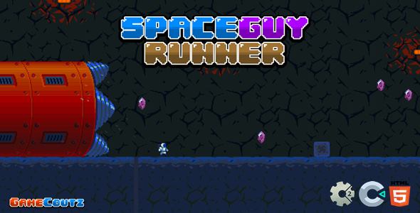 Spaceguy Runner - Construct Game - CodeCanyon Item for Sale