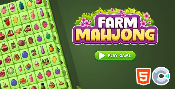 Farm Mahjong - Html5 (Construct3) - CodeCanyon Item for Sale