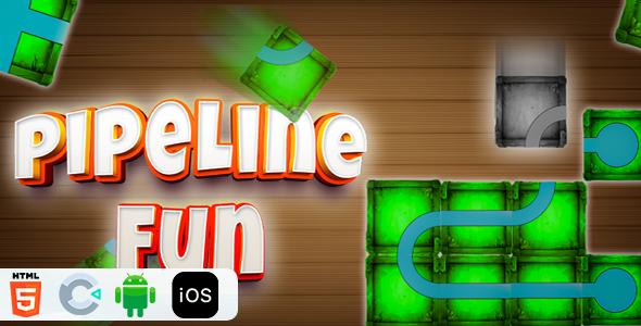 Pipeline Fun - HTML5 Construct3 Game - CodeCanyon Item for Sale