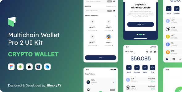 Crypto Wallet Multichain App: Flutter - CodeCanyon Item for Sale
