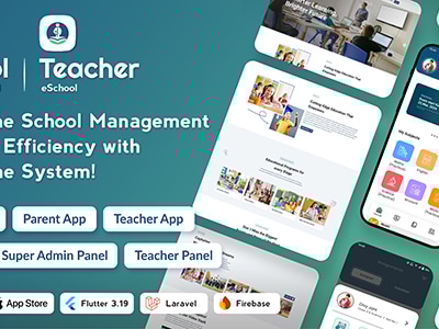 eSchool - School Management System with Student | Parents | Teacher ...