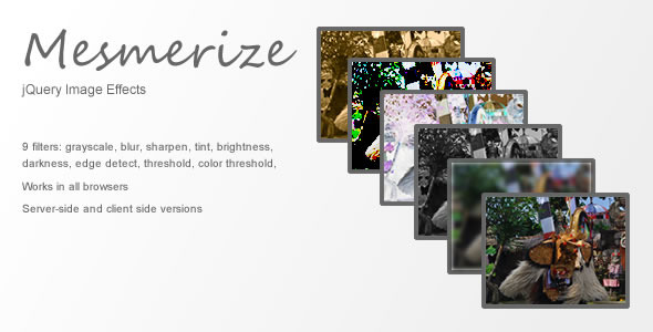 Mesmerize: jQuery Image FX Plugin - CodeCanyon Item for Sale