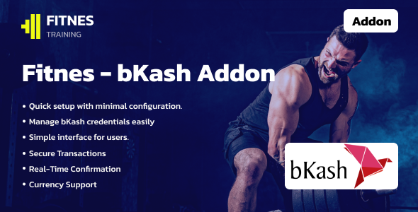 bKash Addon for Fitnes - CodeCanyon Item for Sale