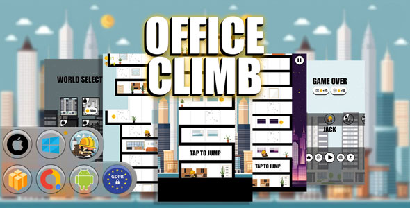 Office Climb Game Template - CodeCanyon Item for Sale