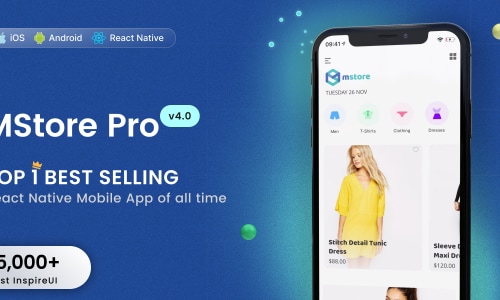 MStore Pro - Complete React Native template for e-commerce by InspireUI