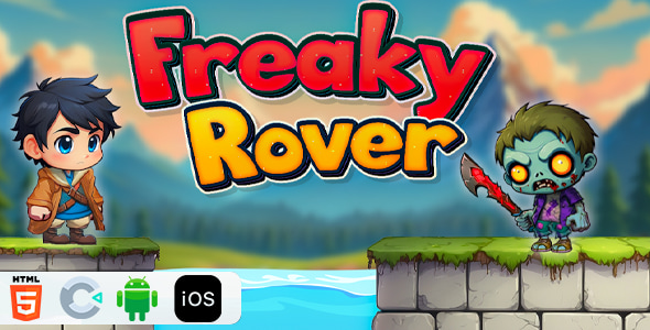 Freaky Rover - HTML5 Construct3 Game - CodeCanyon Item for Sale