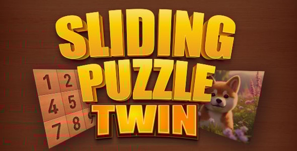 Sliding Puzzle Twin - HTML5 Game - CodeCanyon Item for Sale