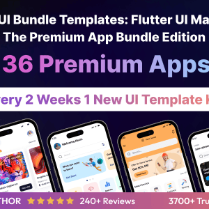 Flutter UI Bundle templates: Flutter UI Master Kit | The Premium App ...