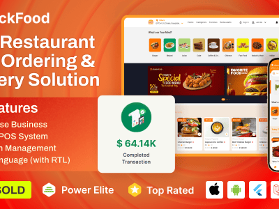 StackFood Multi Restaurant - Food Delivery App with Laravel Admin and ...