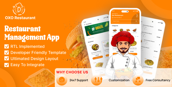 ResX - Restaurant management system - Android, IOS - CodeCanyon Item for Sale