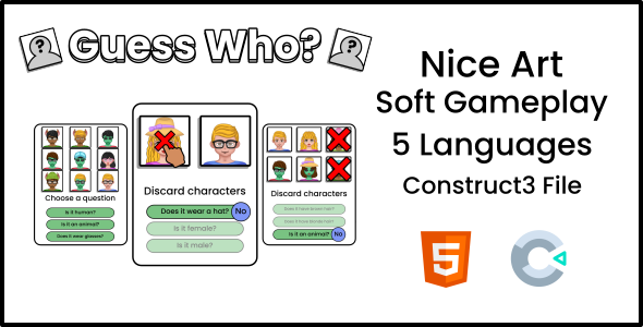 Guess Who HTML5 - CodeCanyon Item for Sale