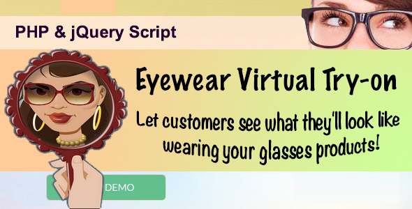 Eyewear Virtual Try-on - CodeCanyon Item for Sale