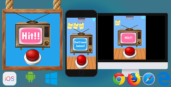 Wait Hit - HTML5 Game (Phaser 3) - CodeCanyon Item for Sale