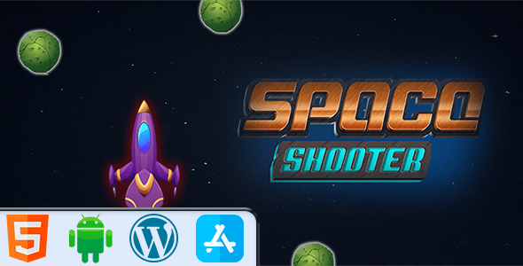 Space Shooter - HTML5 Construct3 Game - CodeCanyon Item for Sale