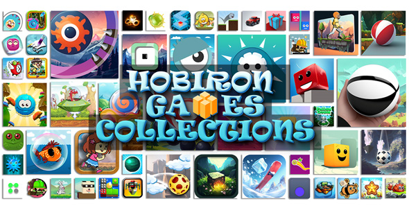 Hobiron Games Collections Buildbox 2 Project + Android Studio Project Bundles - CodeCanyon Item for Sale