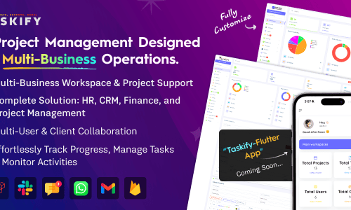 Taskify - Project Management - Task Management & Productivity Tool by ...