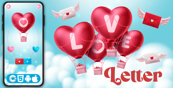 Lover Letter - HTML5 Game, Construct 3 - CodeCanyon Item for Sale