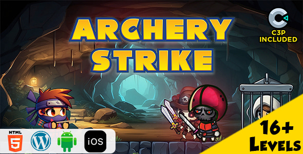 Archery Strike HTML5 Construct 3 Game - CodeCanyon Item for Sale