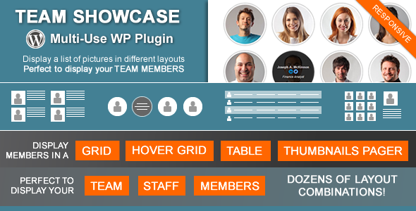 Team Showcase - WordPress Plugin - CodeCanyon Item for Sale