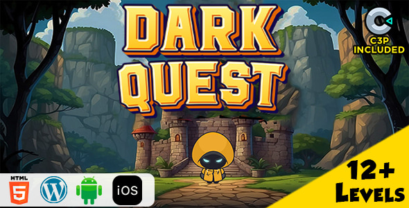 Dark Quest HTML5 Construct 3 Game - CodeCanyon Item for Sale