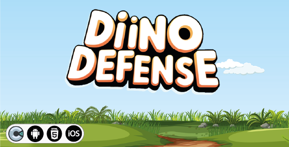 Dino Defense - HTML5 Construct3 Game - CodeCanyon Item for Sale