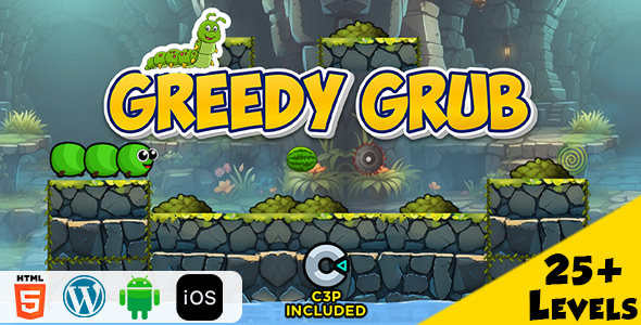 Greedy Grub HTML5 Construct 3 Game - CodeCanyon Item for Sale
