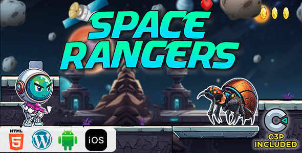 Space Rangers HTML5 Construct 3 Game - CodeCanyon Item for Sale