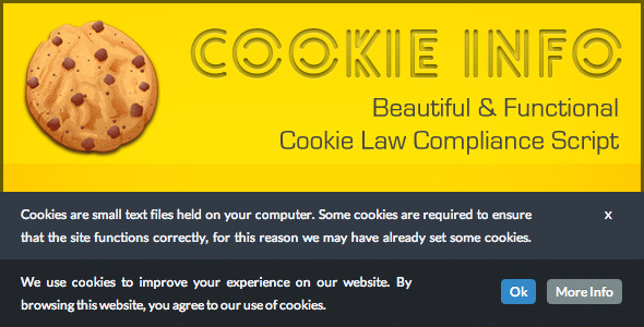 CookieInfo.js - EU Cookie Law Compliance Script - CodeCanyon Item for Sale