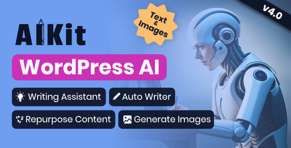 AIKit - WordPress AI Automatic Writer, Chatbot, Writing Assistant ...