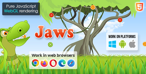 Jaws - HTML5 Game - CodeCanyon Item for Sale
