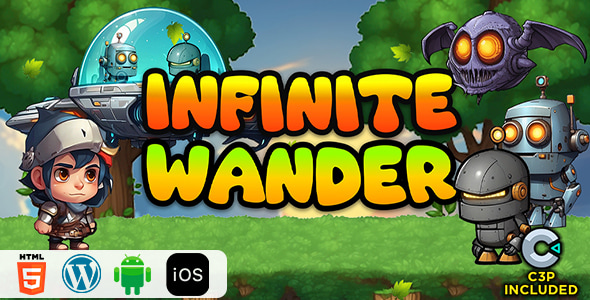 Infinite Wander HTML5 Construct 3 Game - CodeCanyon Item for Sale