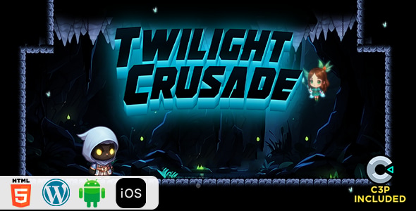 Twilight Crusade HTML5 Construct 3 Game - CodeCanyon Item for Sale