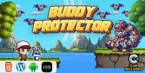 Buddy Protector HTML5 Construct 3 Game - CodeCanyon Item for Sale