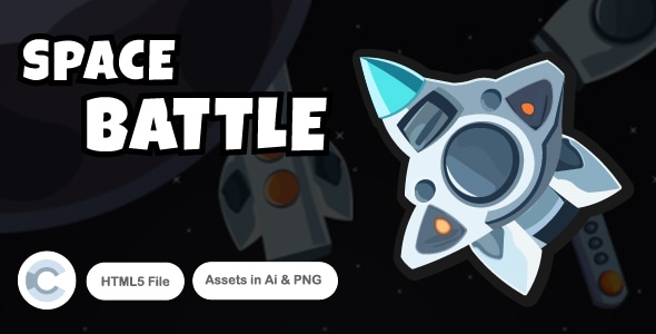 Space Battle | Endless Game | Construct 3 - CodeCanyon Item for Sale